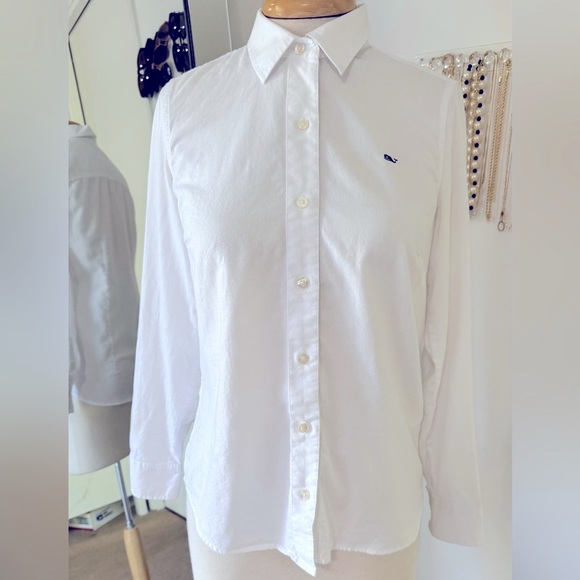 VINEYARD VINES | Women’s Classic Oxford Button Down | size 4 - Picture 2 of 10